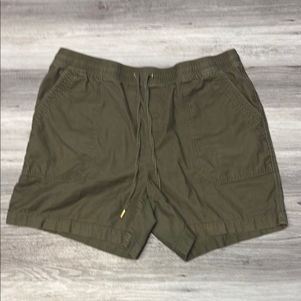 Tahari Olive Green Casual Shorts